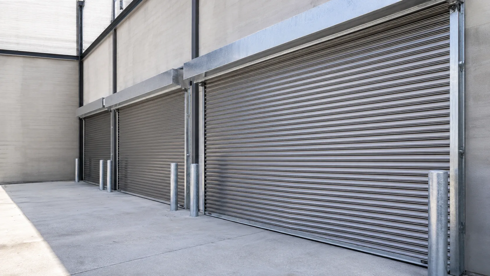 Roll Shutters in Markham, Ontario — fabricated and installed by The Grate Guys