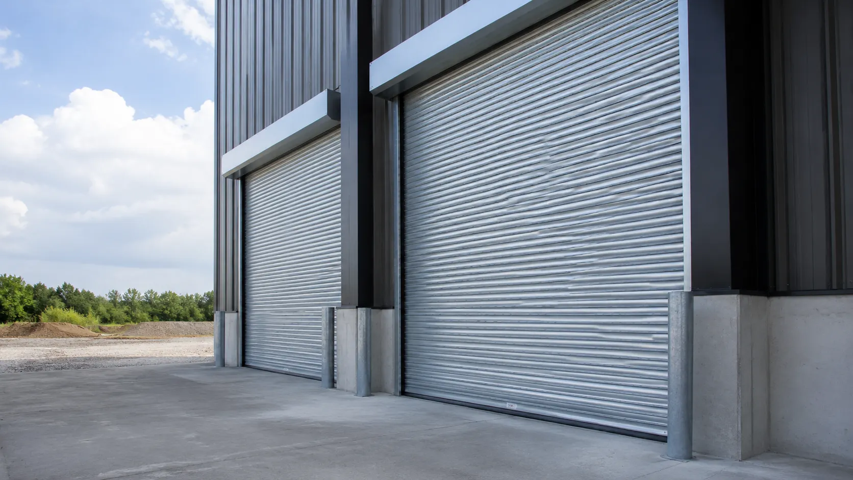 Rolling Steel Doors in Maple, Ontario — fabricated and installed by The Grate Guys