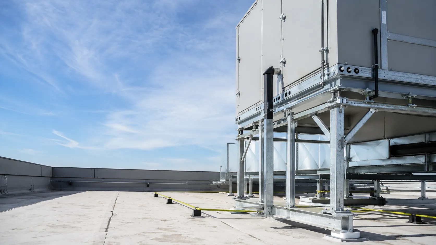 Rtu Supports in Ancaster, Ontario — fabricated and installed by The Grate Guys