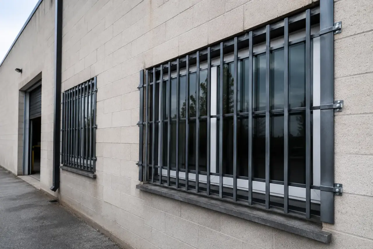 Completed Security Bars for Windows installation by The Grate Guys