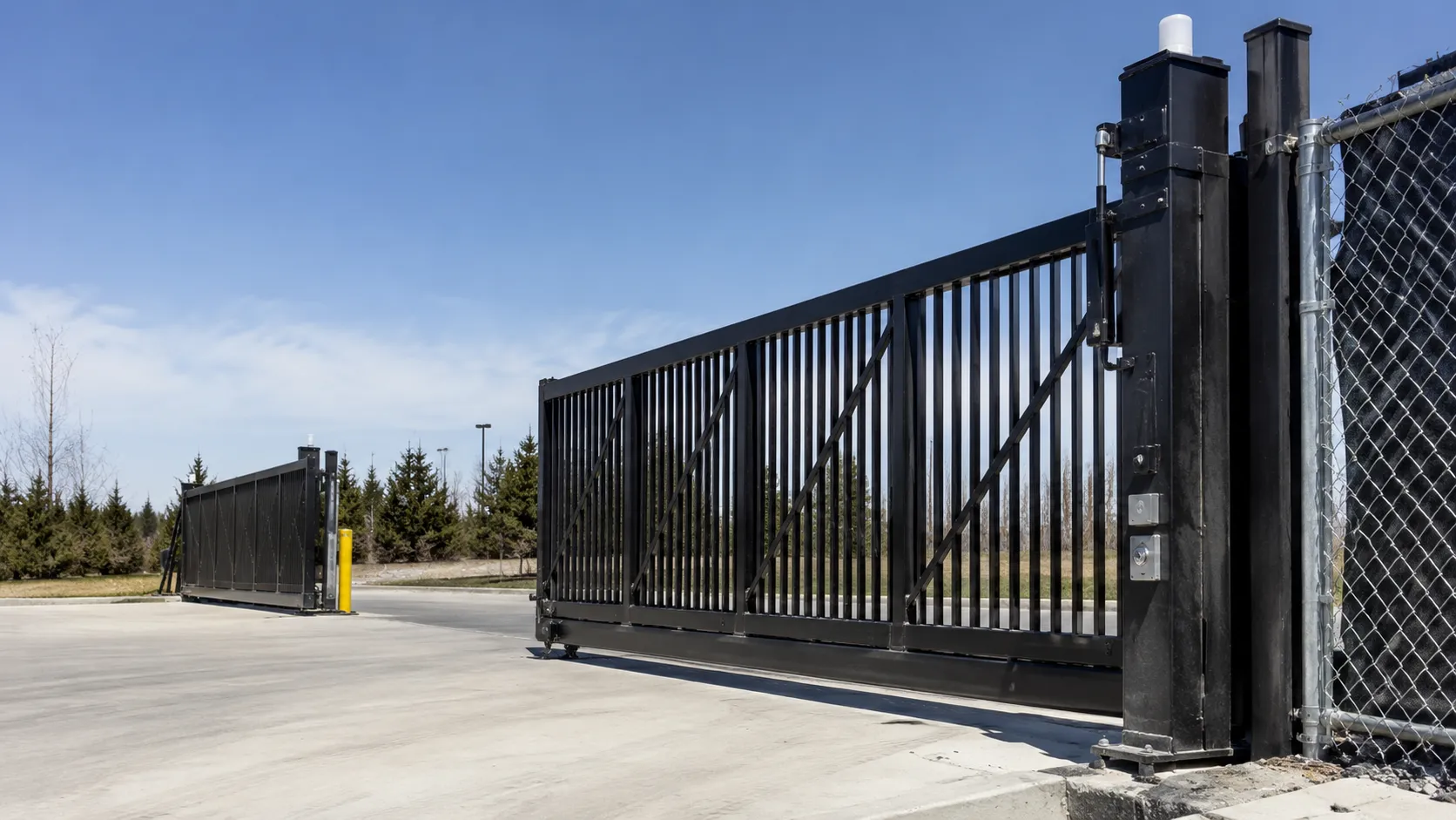 Security Gates in Ajax, Ontario — fabricated and installed by The Grate Guys