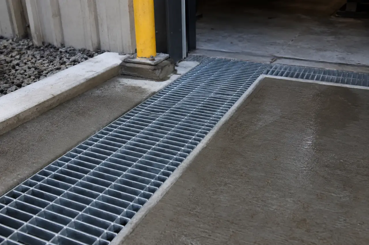 Completed Serrated Grating installation in Bradford by The Grate Guys