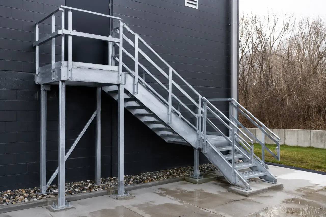 Completed Ship Ladders installation in Toronto by The Grate Guys