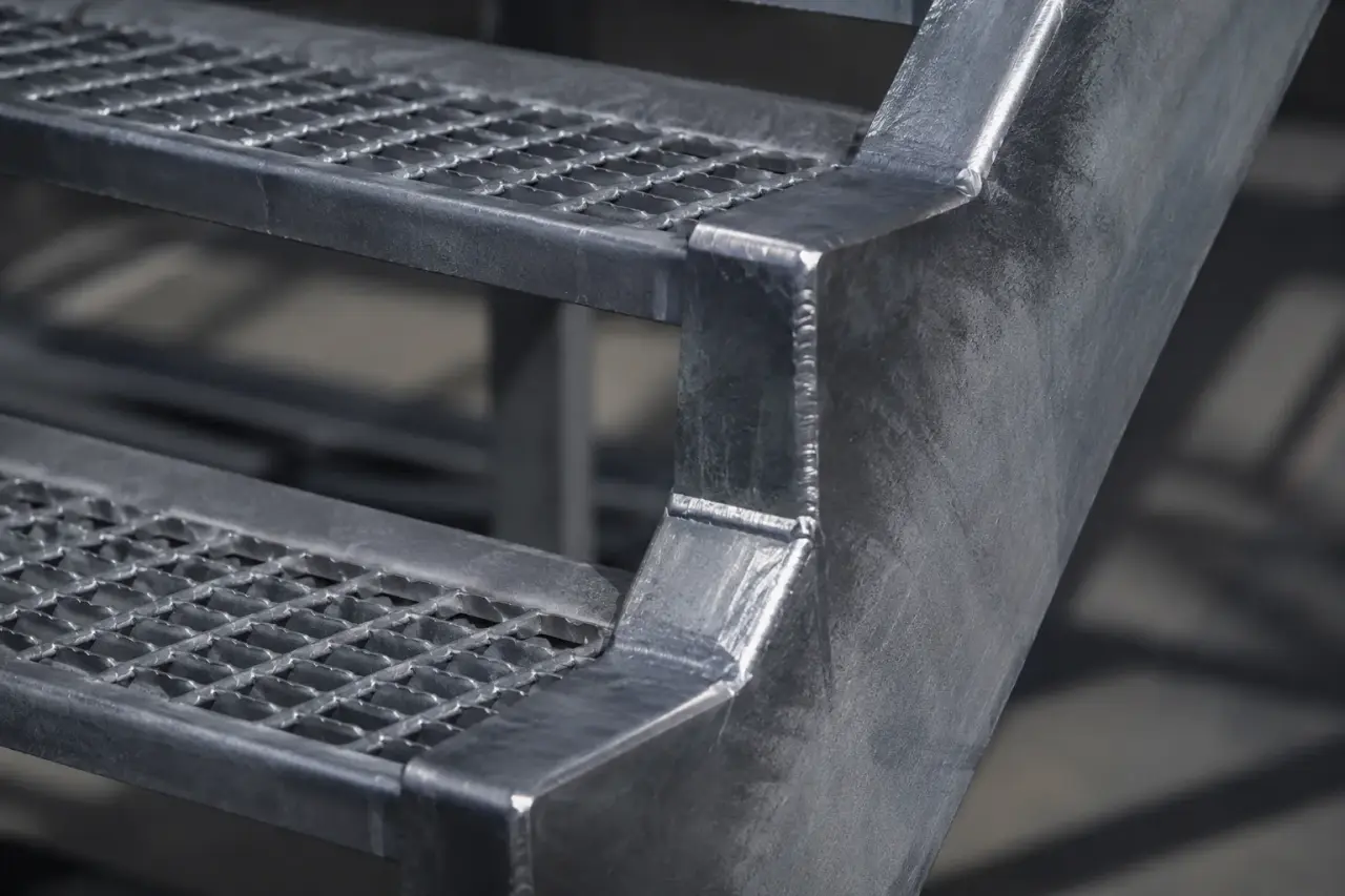 Ship Ladders in Toronto being fabricated and installed by The Grate Guys