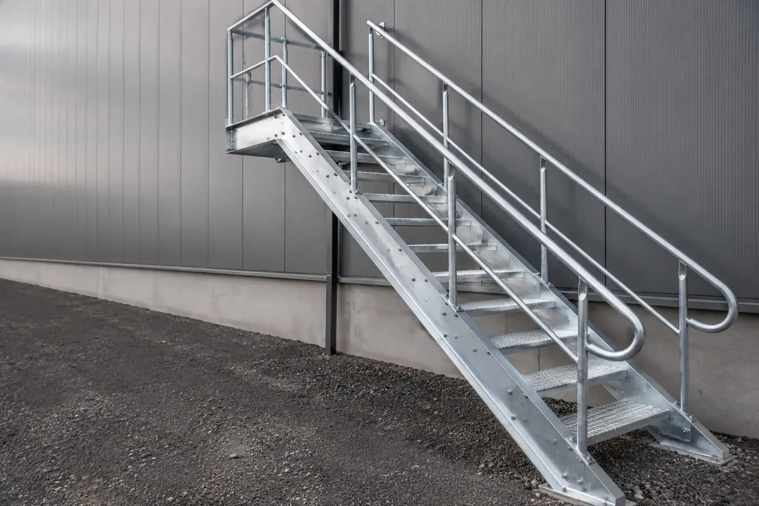 Ship Ladders in Toronto, Ontario, fabricated and installed by The Grate Guys