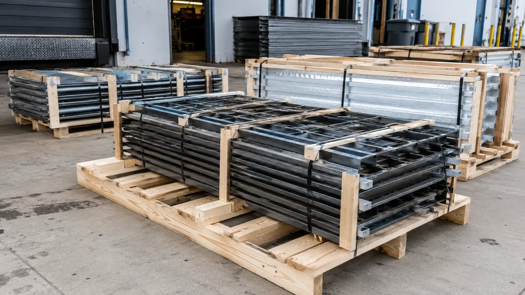 Shipping Across Canada and North America in Ajax, Ontario, fabricated and installed by The Grate Guys