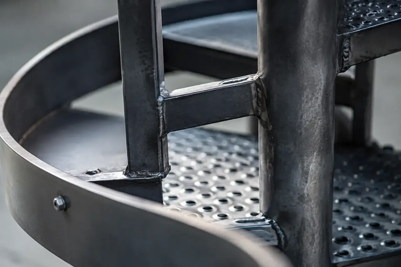 Spiral Staircases in Markham being fabricated and installed by The Grate Guys