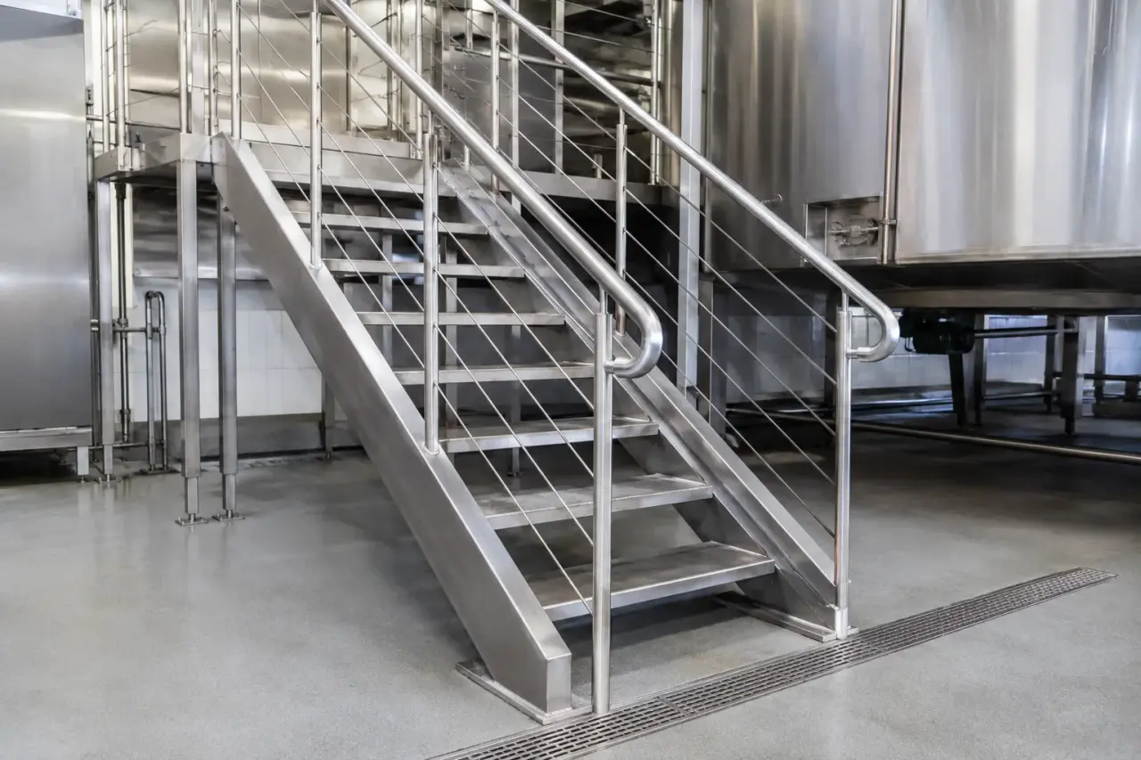 Completed Stainless Steel Fabrication installation in Ajax by The Grate Guys