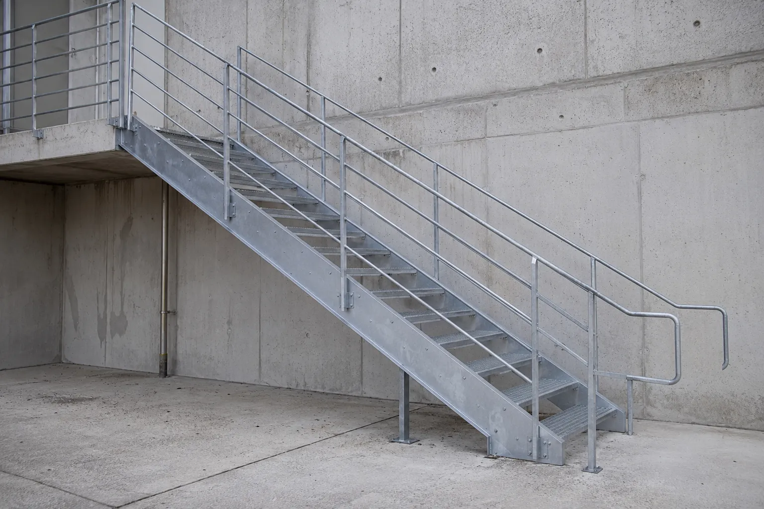 Completed Stair Railings installation in Markham by The Grate Guys