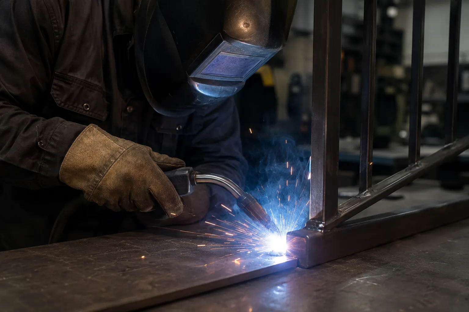 Stair Railings in Markham being fabricated and installed by The Grate Guys