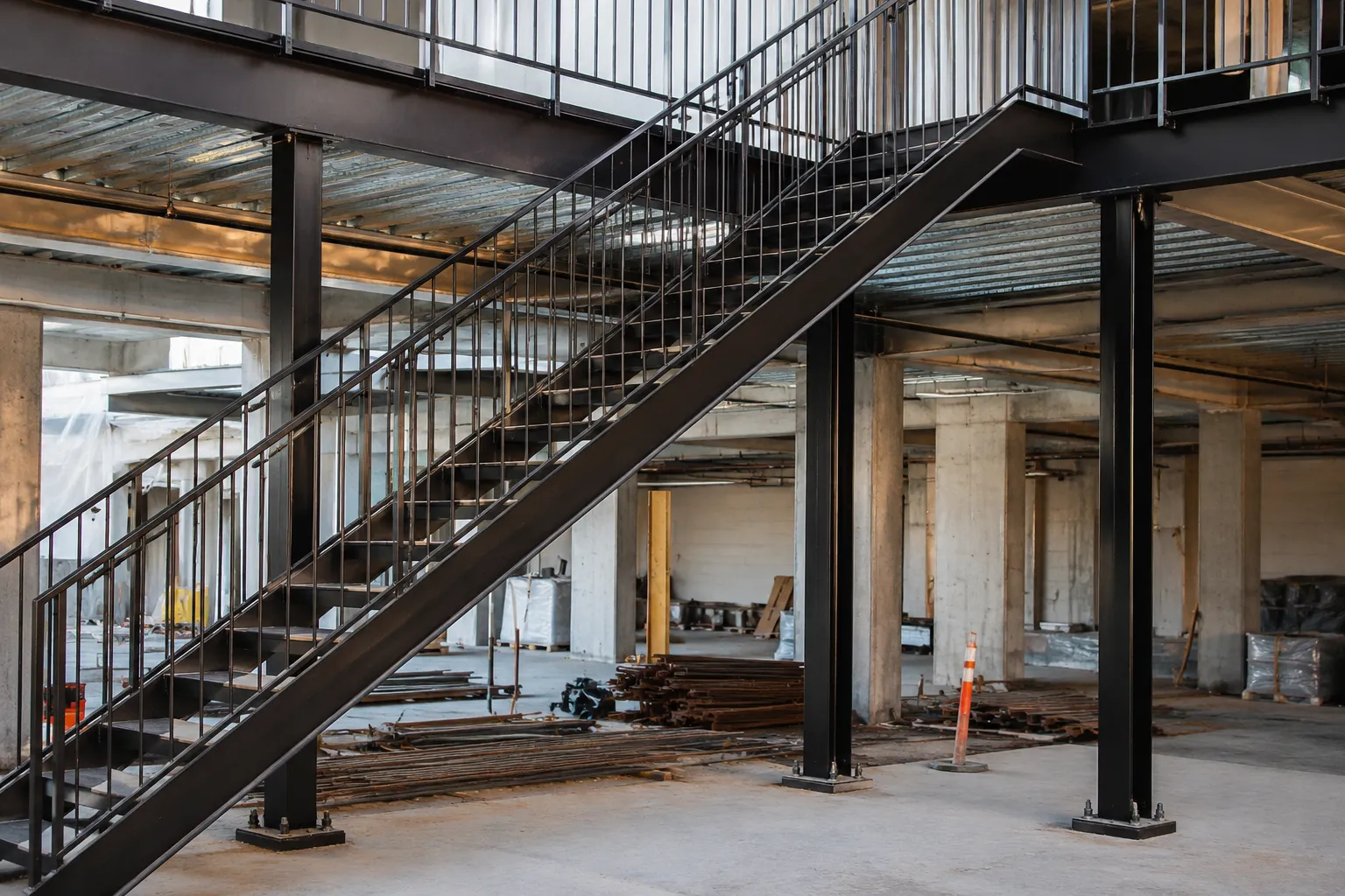 Completed Steel Beam Fabrication installation in Maple by The Grate Guys