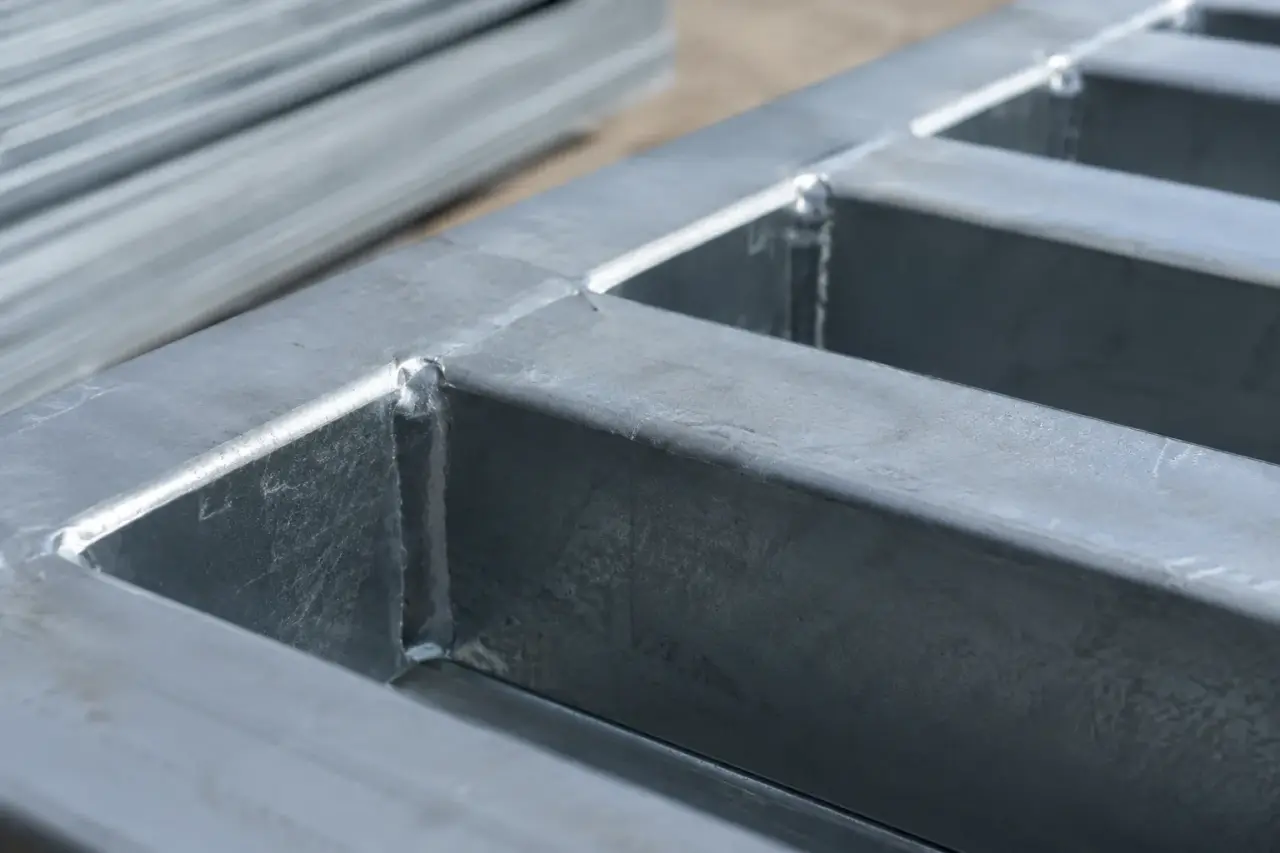 Steel Decks being fabricated and installed by The Grate Guys