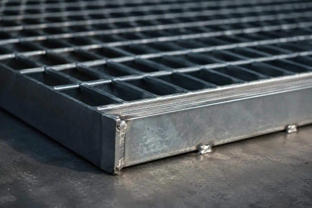 Steel Floor Plate in Bradford being fabricated and installed by The Grate Guys
