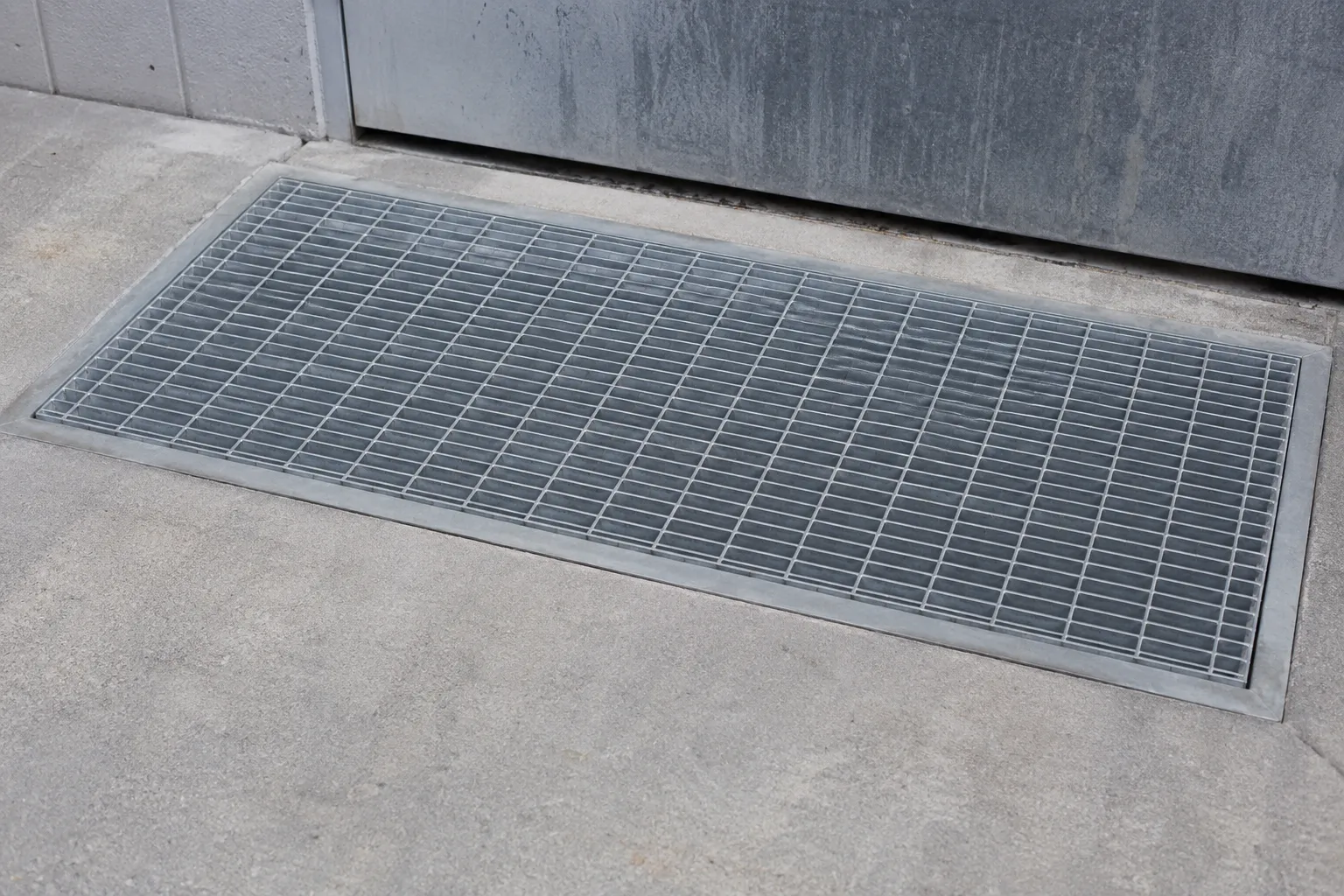 Completed Steel Grates installation in Maple by The Grate Guys