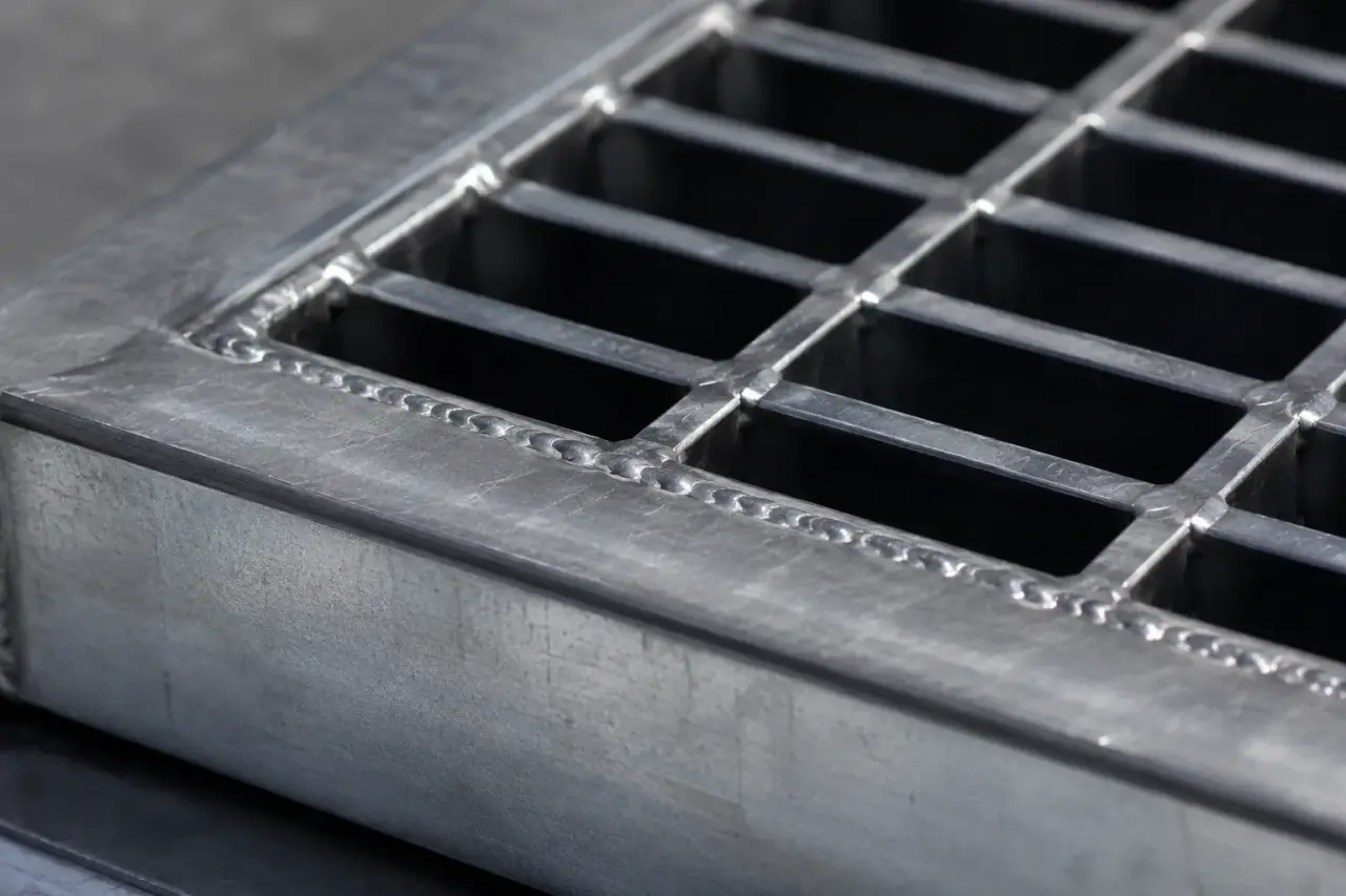 Steel Grates being fabricated and installed by The Grate Guys