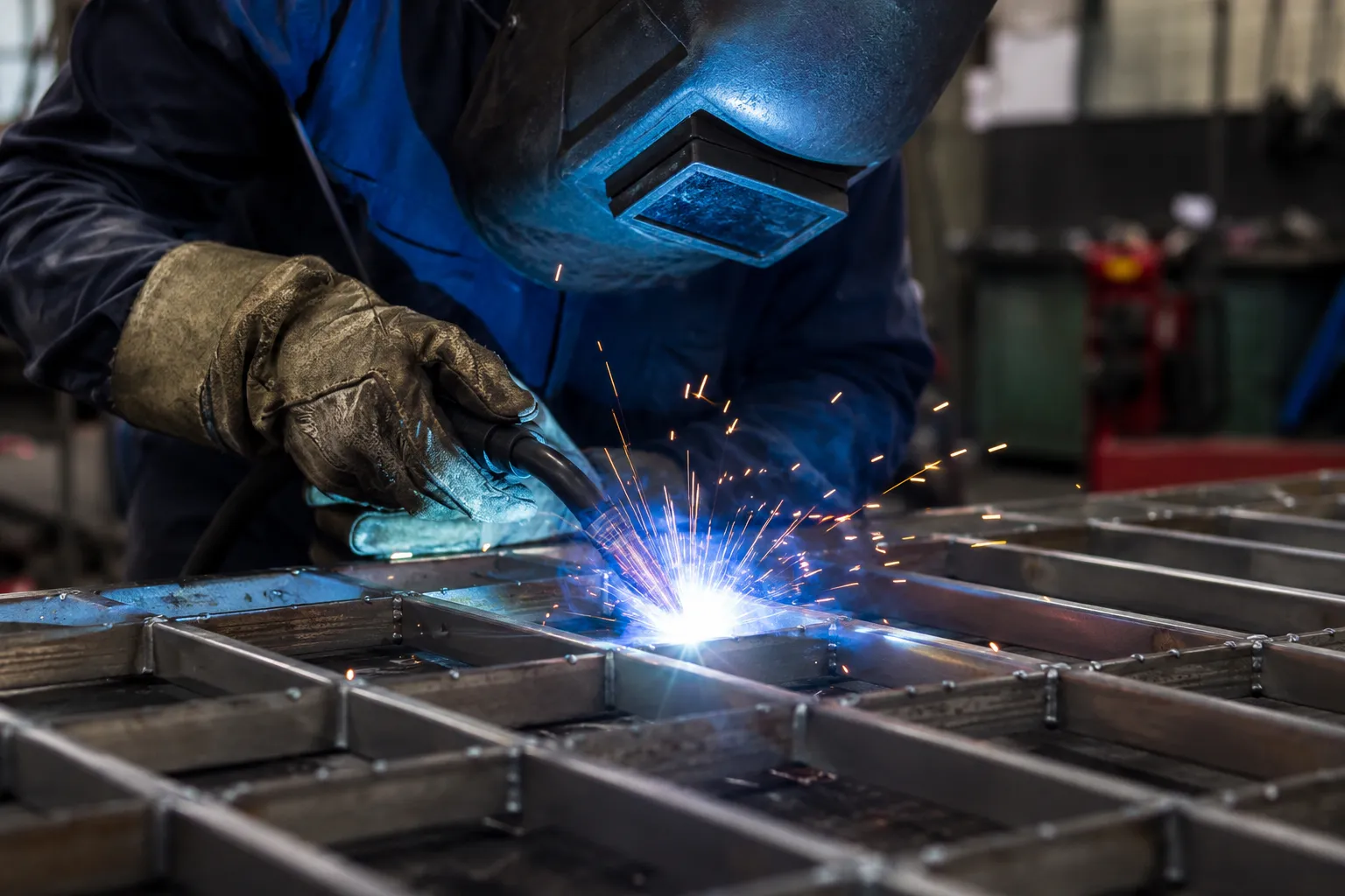 Steel Grates in Maple being fabricated and installed by The Grate Guys