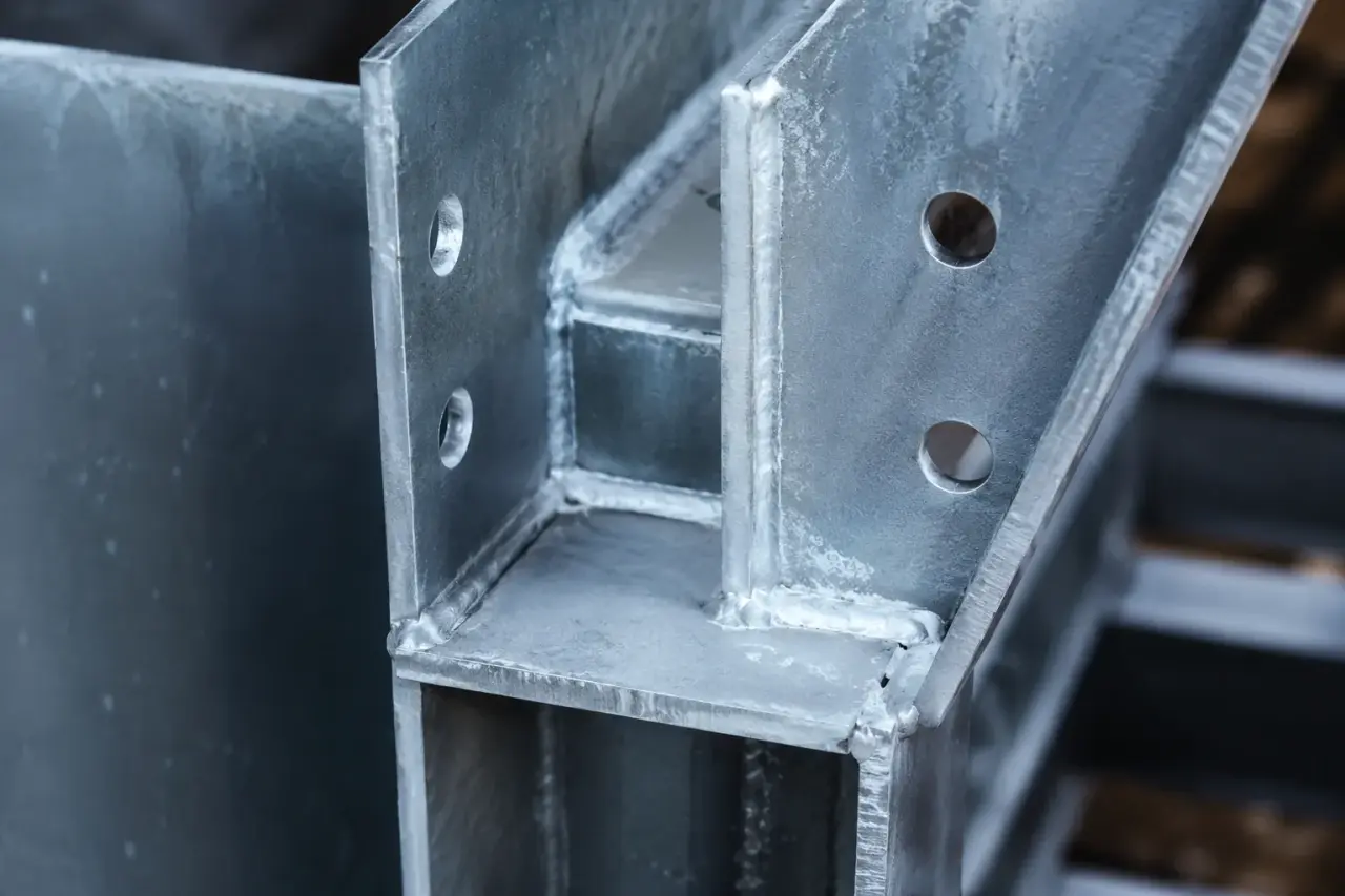 Steel Support Frames being fabricated and installed by The Grate Guys