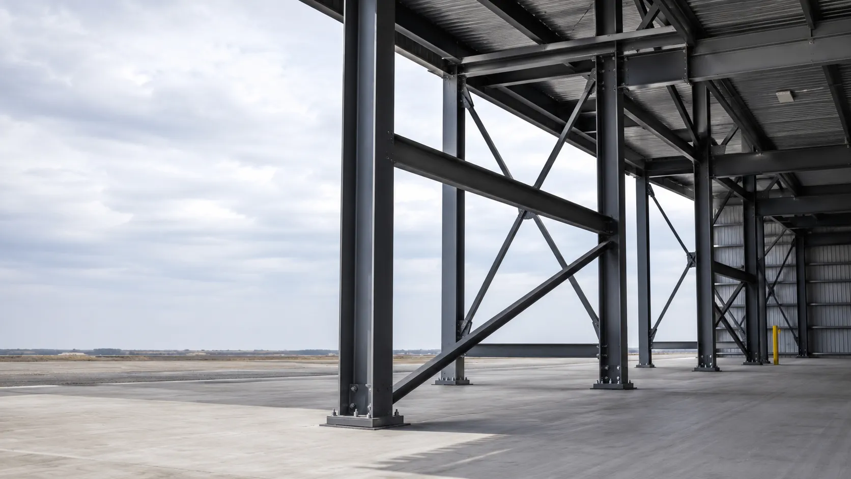 Steel Support Frames in Cambridge, Ontario — fabricated and installed by The Grate Guys