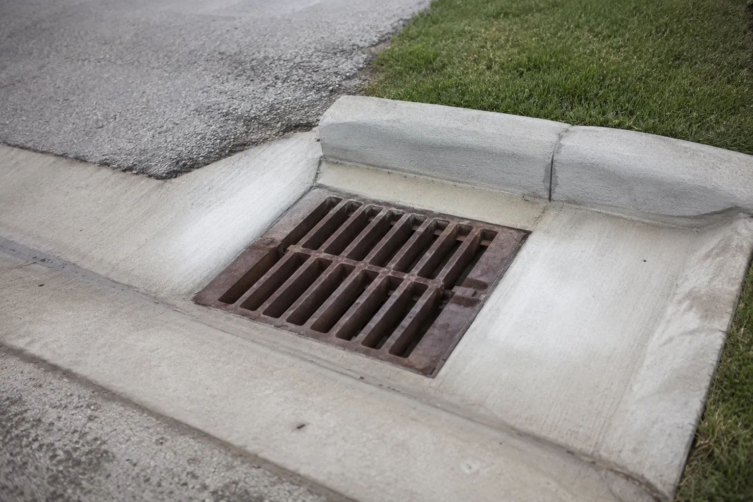 Completed Storm Drain Repair installation in Markham by The Grate Guys