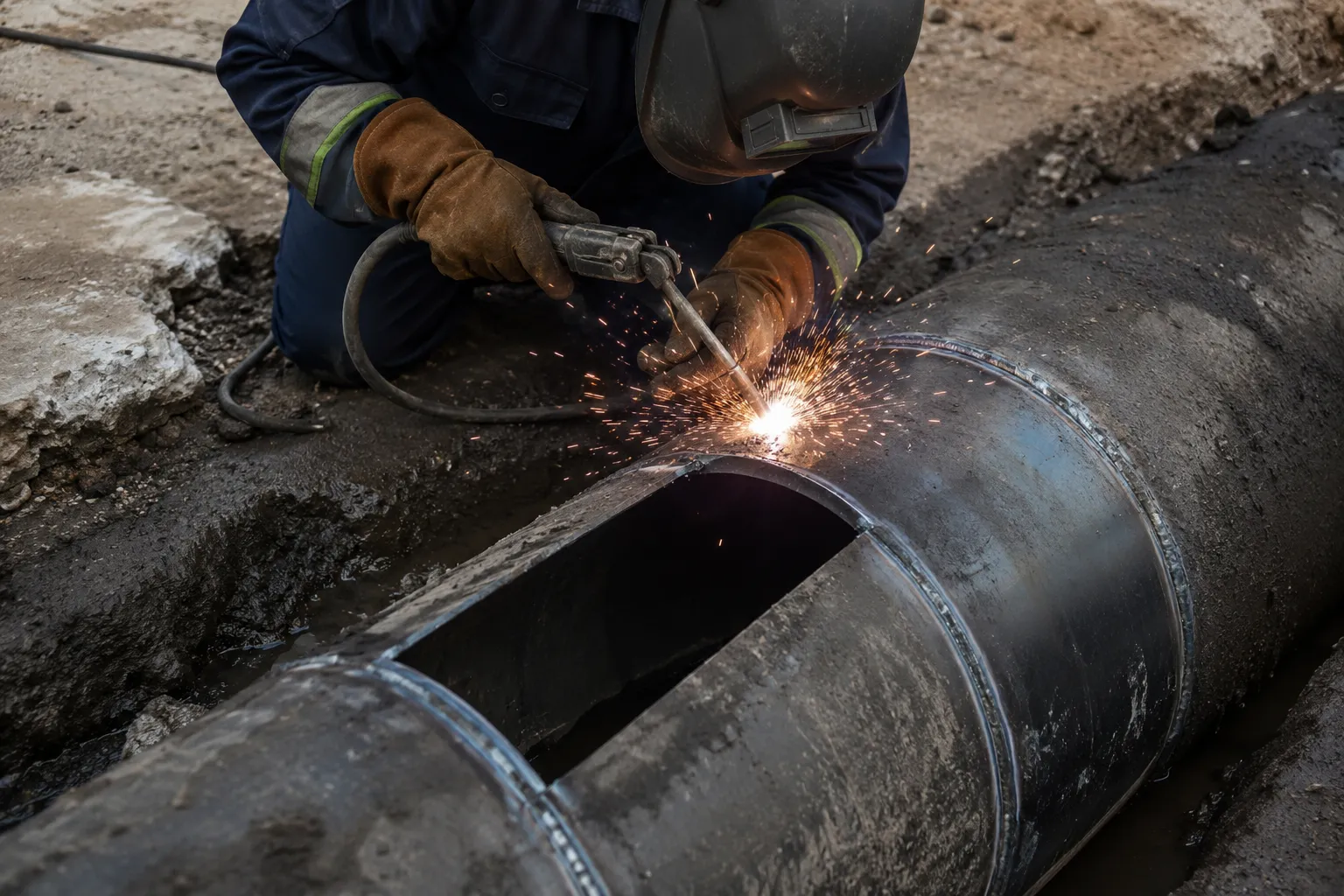 Storm Drain Repair in Markham being fabricated and installed by The Grate Guys