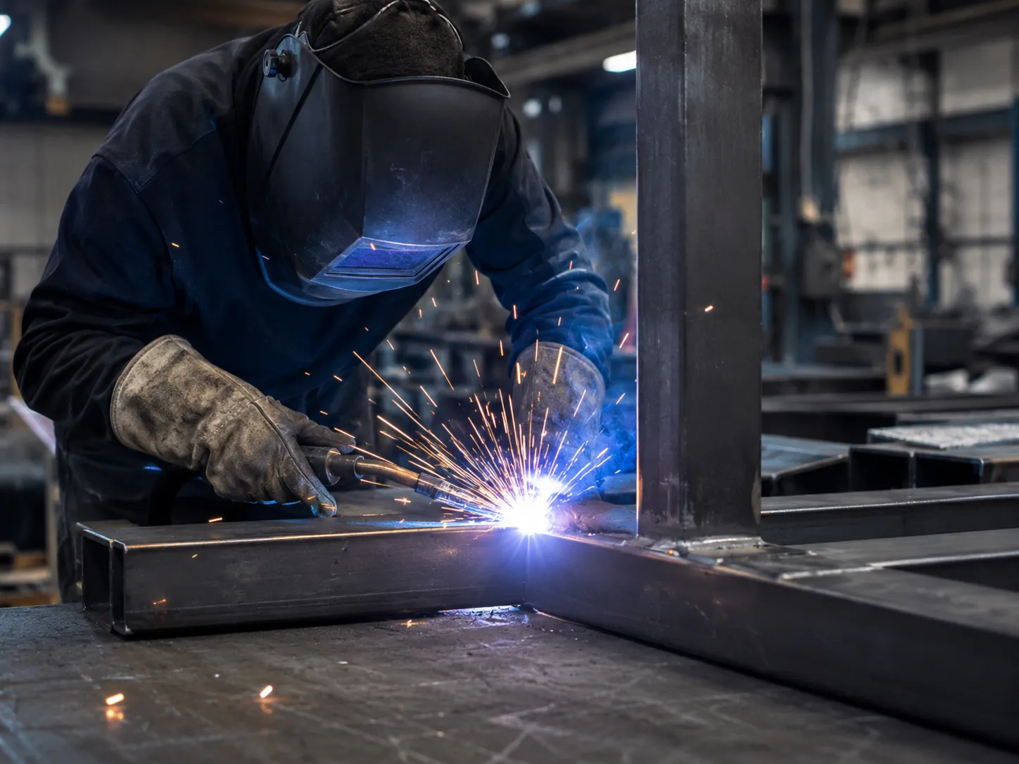 Structural Steel Fabrication in Markham being fabricated and installed by The Grate Guys