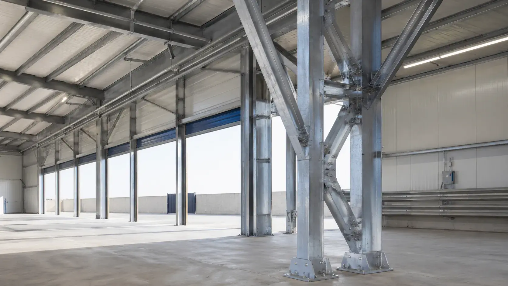 Structural Steel Supports in Ajax, Ontario, fabricated and installed by The Grate Guys