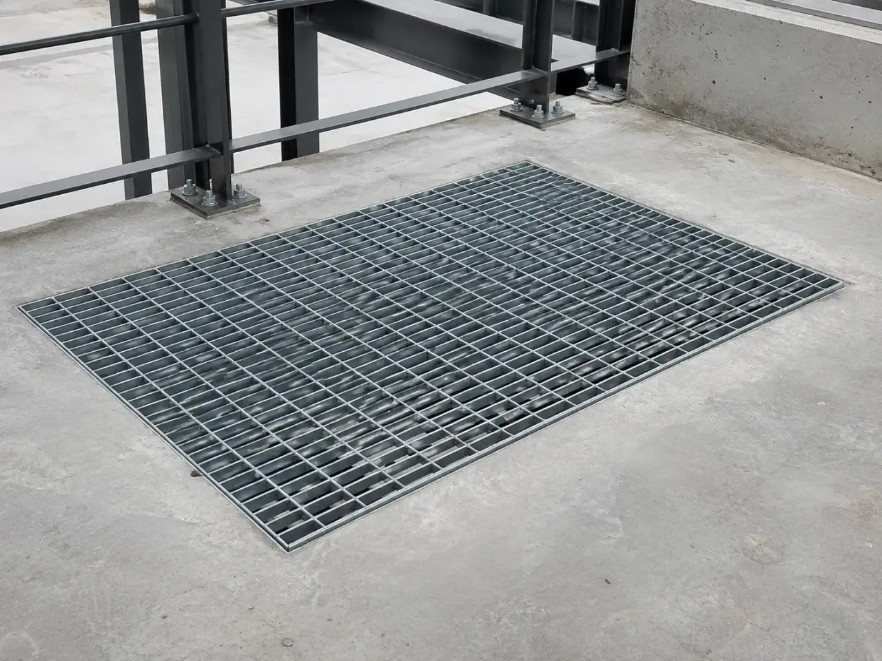 Completed Swage Locked Grating installation in Aurora by The Grate Guys