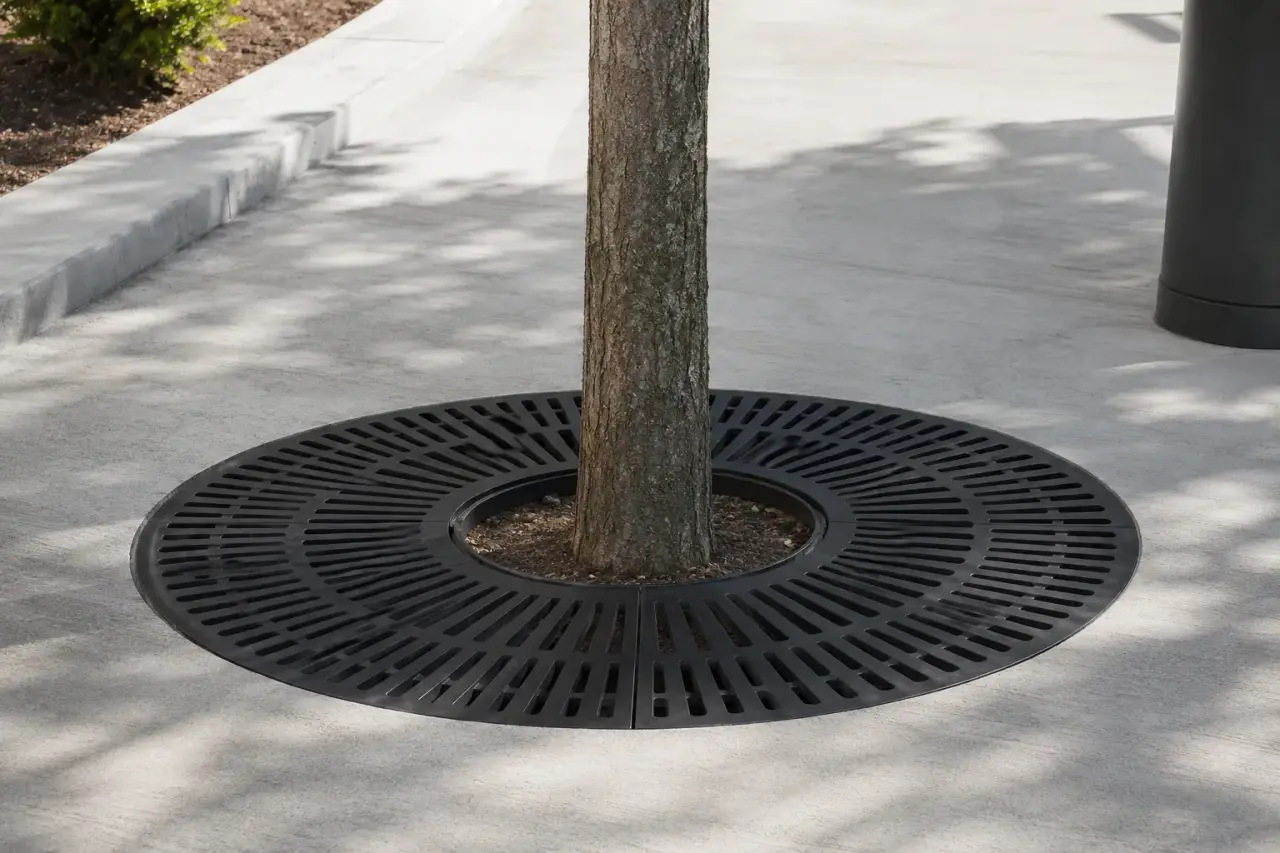 Completed Tree Guards installation in North York by The Grate Guys