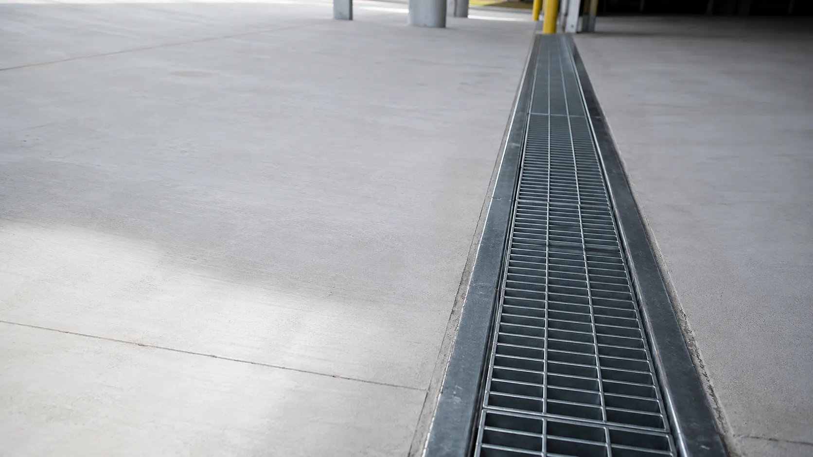 Trench Drain Grates in Maple, Ontario — fabricated and installed by The Grate Guys
