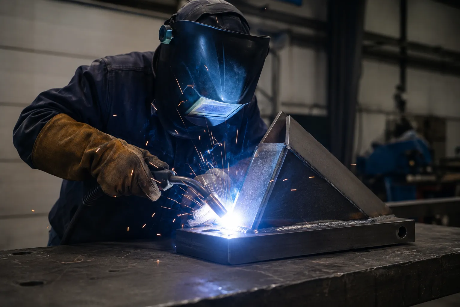 Truck Restraints in Maple being fabricated and installed by The Grate Guys