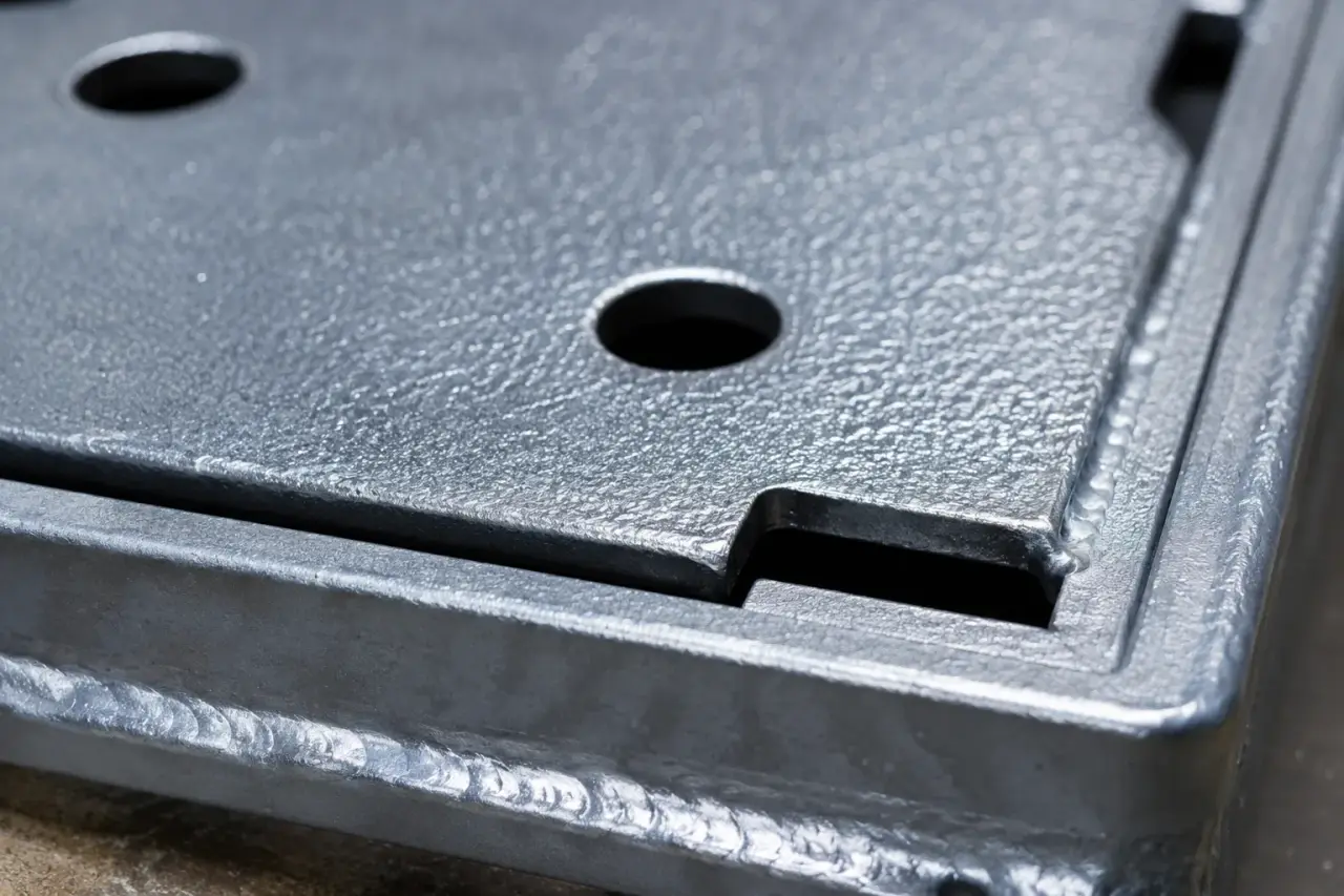 Valve Box Covers in Georgetown being fabricated and installed by The Grate Guys