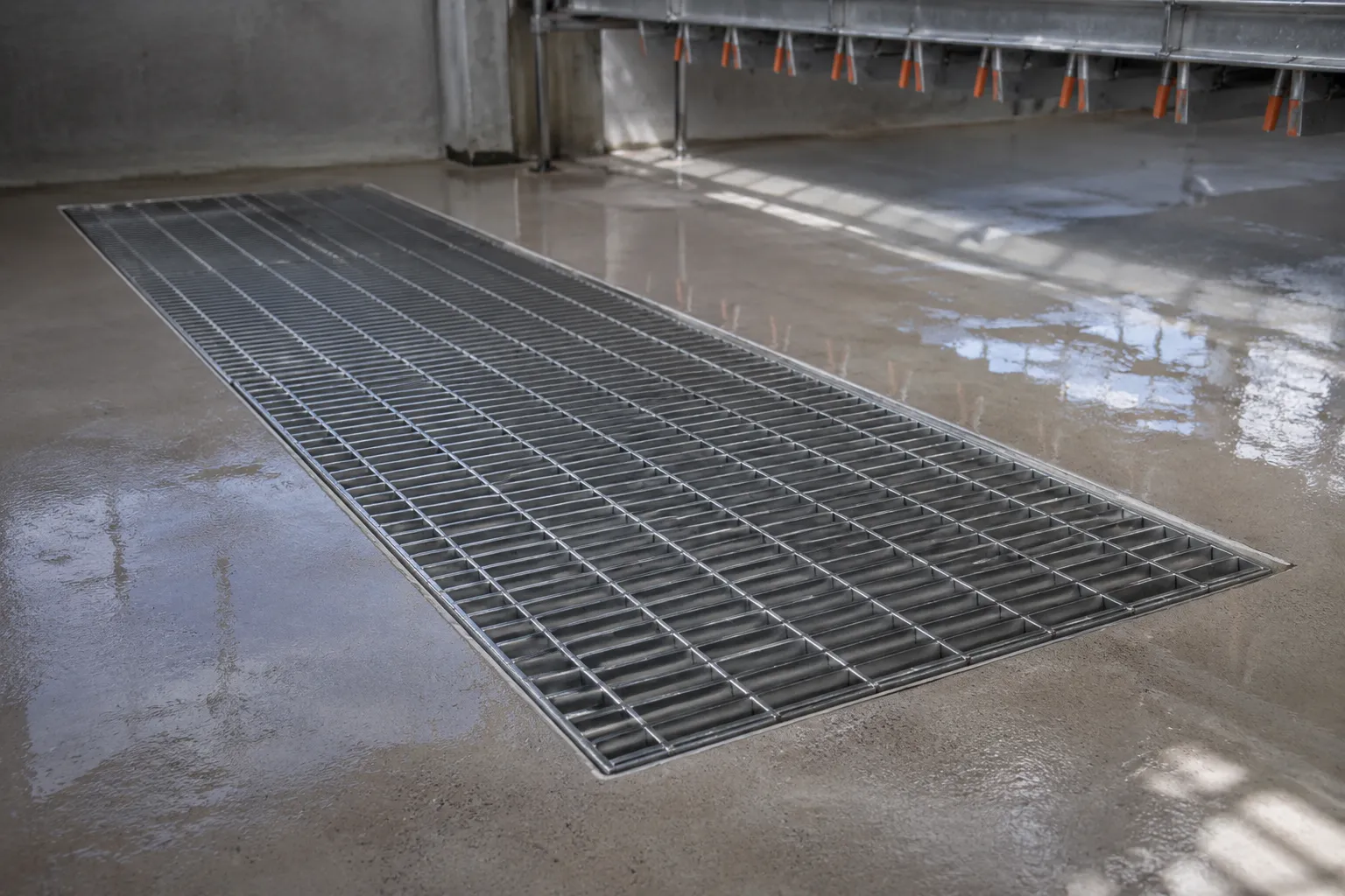 Washdown Area Grates in Maple, Ontario — fabricated and installed by The Grate Guys