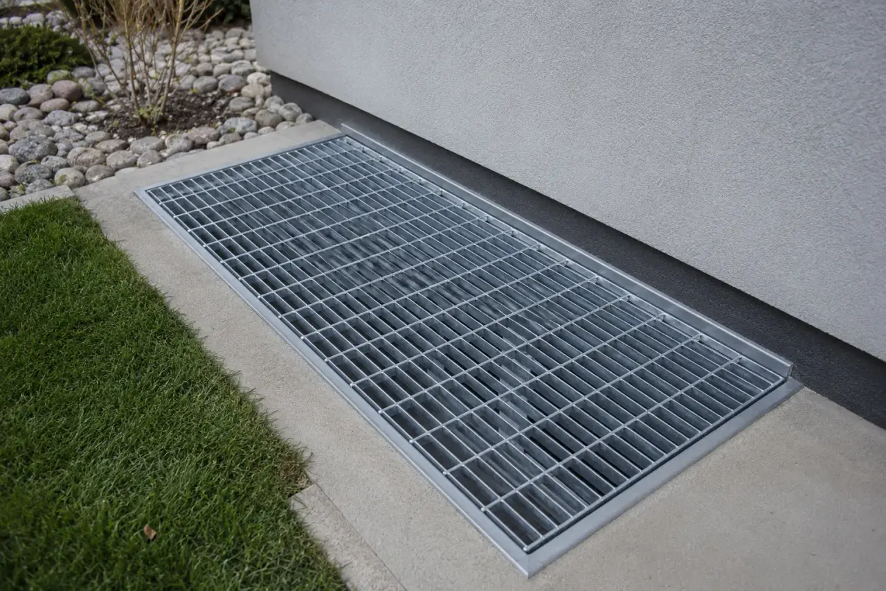 Completed Window Well Grates and Covers installation in Mississauga by The Grate Guys